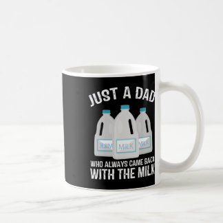 Just A Dad Who Always Came Ck With The Milk Father Coffee Mug