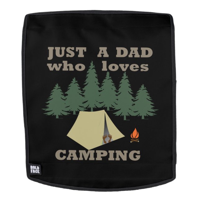Just a dad who loves camping and hiking backpack (Removable Face)