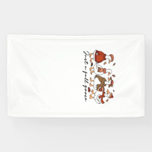 Just a Fall Goose Classic T-Shirt Banner