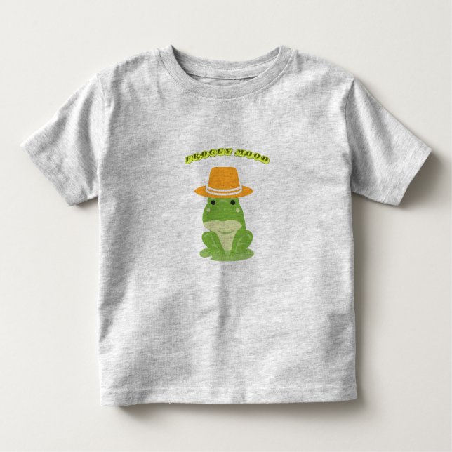 Just a Froggy Day Toddler T-Shirt (Front)