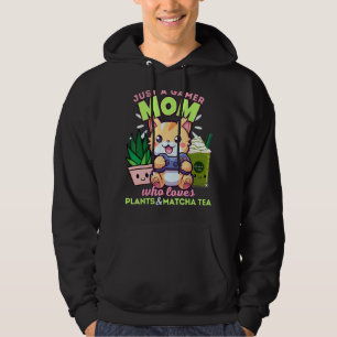 Just A Gamer Dad Who Loves Plants Matcha Lattes &  Hoodie