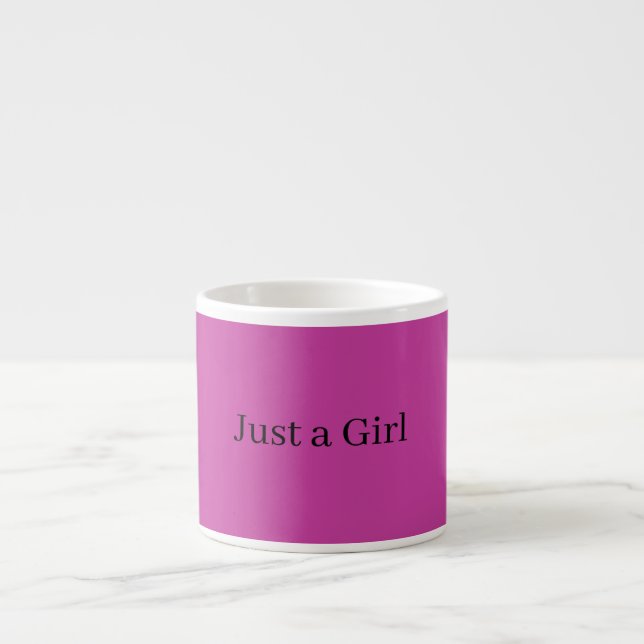 Just a girl mug (Front)
