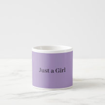 just a girl mug