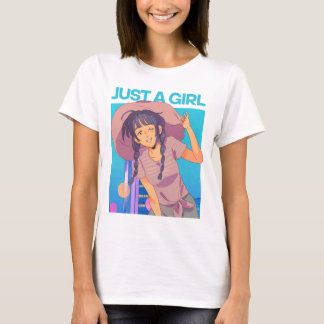 just a girl t-shirt