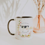 Just a Girl That Loves Cows | Monogram Mug<br><div class="desc">Trendy personalised design. These mugs make the perfect gift. Add your custom wording to this design by using the "Edit this design template" boxes on the right hand side of the item, or click the blue "Customise it" button to arrange the text, change the fonts and colours and to also...</div>