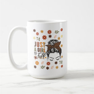 Just A Girl Who Love A Fall Coffee Mug