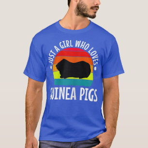 Just A Girl Who Love Guinea Pigs3435 T-Shirt