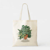 Just A Girl Who Love Plants | Crazy Plant Lady Tote Bag (Back)