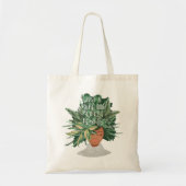 Just A Girl Who Love Plants | Crazy Plant Lady Tote Bag (Front)
