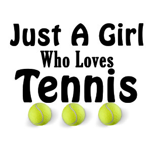 Just a Girl Who Love Tennis Baby Bodysuit