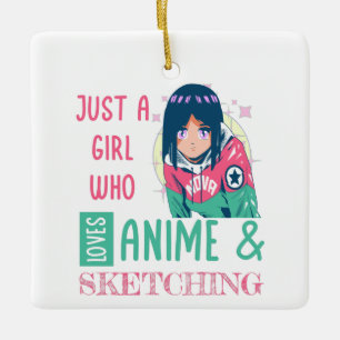 Just a girl who loves anime and sketching ceramic ornament