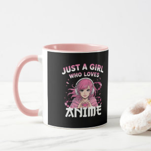 Just a girl who loves anime mug