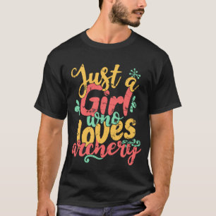 Just A Girl Who Loves Archery Shirt
