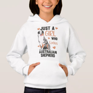 Just A Girl Who Loves Australian Shepherd Dog