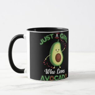 Just A Girl Who Loves Avocado For Avocado Girl Mug