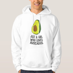 Just a Girl Who Loves Avocados Hoodie