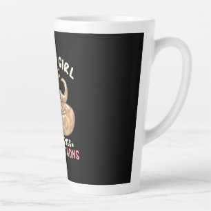 Just A Girl Who Loves Ball Python Latte Mug