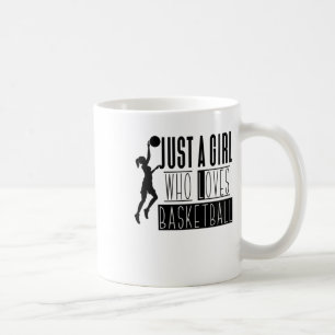 Just A Girl Who Loves Basketball 2 Coffee Mug