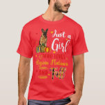 Just A Girl Who Loves Belgian Milionis And Fall Au T-Shirt<br><div class="desc">Just A Girl Who Loves Belgian Milionis And Fall Autumn .Just A Girl Who Loves Fall Pumpin Spice Latte Autumn T-Shirt. Lovely fall shirt for women, girls, sister, girlfriend, daughter who loves autumn or fall. This is the best autum ideal gifts for yourself or family members to go apple picking...</div>