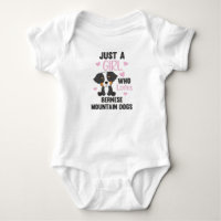 Just A Girl Who Loves Bernese Mountain Dog Dogs