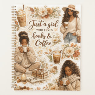 Just a girl who loves books and coffee planner