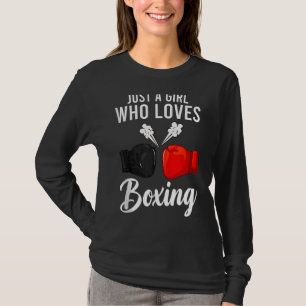 Just A Girl Who Loves Boxing Boxing Women T-Shirt