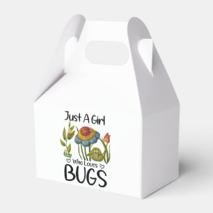 Just a girl who loves bugs favour box