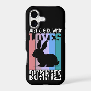Just a Girl who loves Bunnies Easter Bunny Cute