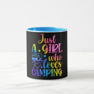 Just A Girl Who Loves Camping    Mug