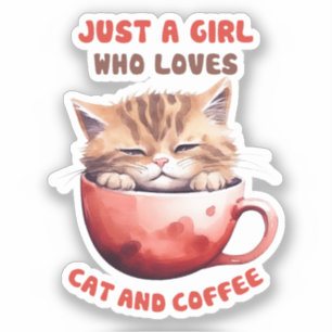 Just a Girl Who Loves Cats and Coffee (2)