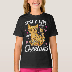 just a girl who loves cheetahs  so much T-Shirt
