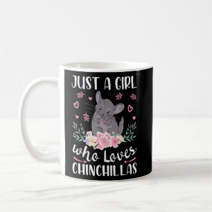 Just A Girl Who Loves Chinchillas  Coffee Mug