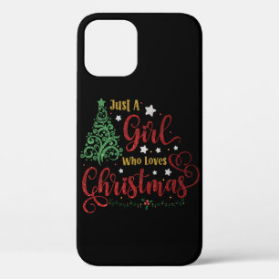 Just A Girl Who Loves Christmas iPhone 12 Pro Case