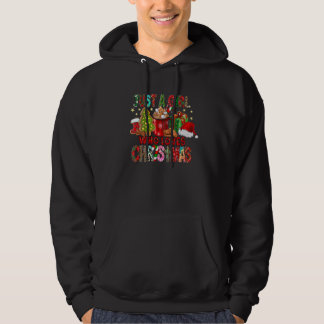 Just A Girl Who Loves Christmas Merry Christmas 1 Hoodie