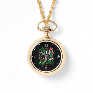 Just A Girl Who Loves Christmas Watch