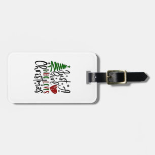 Just a Girl Who Loves Christmas Xmas Lovers  Luggage Tag