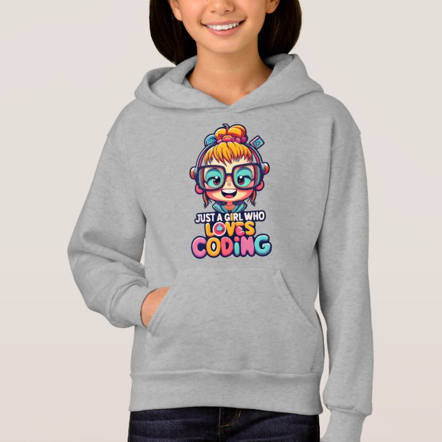 Just a girl who loves coding (Front)
