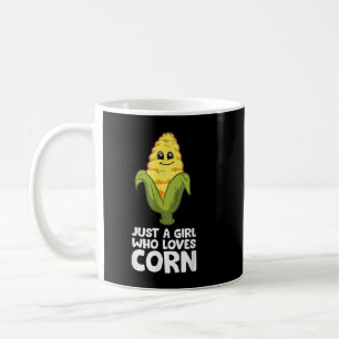 Just a Girl Who Loves Corn  Coffee Mug