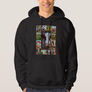 Just A Girl Who Loves Cow Cute Cow Costume Milk Fa Hoodie