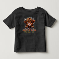 Just A Girl Who Loves Cow Highland Lover Gift