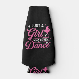Just A Girl Who Loves Dance - Dancer Dancing Lover Bottle Cooler