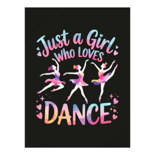 Just a Girl Who Loves Dance Photo Print