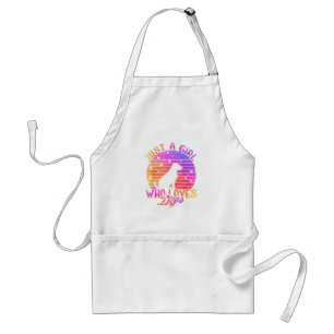 Just A Girl Who Loves Dogs Standard Apron