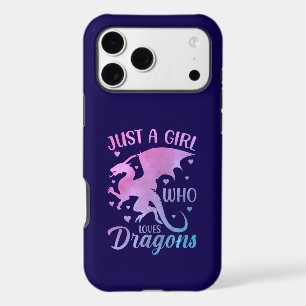 Just A Girl Who Loves Dragons - Fantasy Dragon