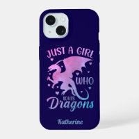  Just A Girl Who Loves Dragons - Fantasy Dragon