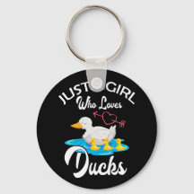 Just A Girl Who Loves Ducks Duck Owner Lover Gift