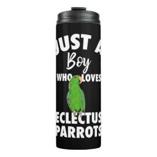 Just A Girl Who Loves Eclectus Parrot Thermal Tumbler