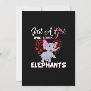 Just A Girl Who Loves Elephants Gifts