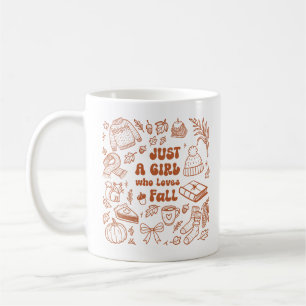 Just a Girl who Loves Fall Coffee Mug