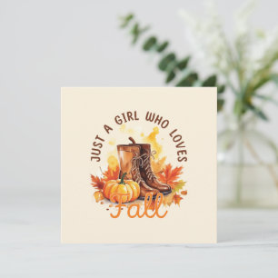 Just A Girl Who Loves Fall – Cosy Autumn Vibes